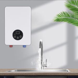 Calentador de ducha eléctrico con Control táctil de 220V y 5500W, calefacción de velocidad doméstica con carcasa de plástico de temperatura constante para baños - Product Image 5