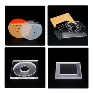Tùy Chỉnh Rõ Ràng Màu 2Mm 3Mm Acrylic Vòng Tròn Rắn Thông Tư Khối Nhựa Khối UV Perspex Đĩa Đĩa Đúc Cắt - Product Image 6