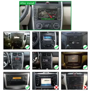 Pemutar Multimedia mobil Android, pemutar Multimedia Radio mobil navigasi GPS HU Stereo untuk <span class=keywords><strong>Mercedes</strong></span> Benz B200 kelas W906 Viano <span class=keywords><strong>Vito</strong></span> W639 Carplay - Product Image 3