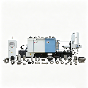 Machine de moulage sous pression haute pression de 130 tonnes, équipement professionnel pour le traitement de l'alliage d'aluminium, fourni par l'usine. - Product Image 1