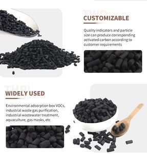 Diamètre 2mm 3mm 4mm 6mm Pellets extrudés <span class=keywords><strong>Charbon</strong></span> à base <span class=keywords><strong>de</strong></span> <span class=keywords><strong>charbon</strong></span> activé <span class=keywords><strong>pour</strong></span> filtre <span class=keywords><strong>de</strong></span> <span class=keywords><strong>hotte</strong></span> aspirante - Product Image 3
