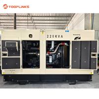 Generador Trifásico Silencioso de 220KVA y 176kw con Motor Diésel Mecánico Refrigerado por Agua Modelo 6CTAA8.3-G2 de DCEC, desde Guangzhou