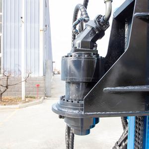 Prix de la machine de palplage hydraulique diesel pour l'énergie solaire photovoltaïque en Europe - Product Image 4