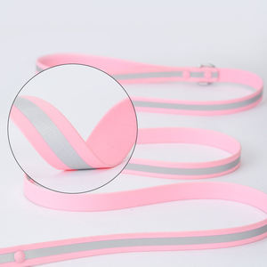 Kalung Anjing PVC Mewah Tahan Air, Mudah Dilepas, untuk Anjing Ukuran Sedang, Mudah Dibersihkan, Dapat Disesuaikan, Reflektif, Kalung Pelatih Hewan Peliharaan Grosir - Product Image 5