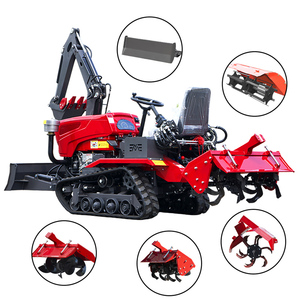 Мини-гусеничный трактор 25 л.с., 35 л.с., 50 л.с. для мини-ферм и садов, с мини-гусеницами, дизельный, по скидочной цене - Product Image 2