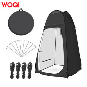 Carpa de Ducha Portátil WOQI 120x120x190cm, Impermeable, de Nailon, de Apertura Rápida, Refugio de Privacidad para Exteriores, para Camping y Playa - Product Image 3