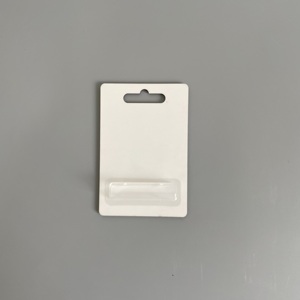 Single Side Sublimation White MDF Hard Board Money Card Holder with clear Money Holder for Birthday DIY Gifts