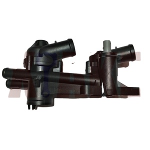 Conjunto de carcasa de termostato de refrigerante doble de piezas de repuesto para Polo 1,4/1.6L 2010 -- <span class=keywords><strong>2022</strong></span> <span class=keywords><strong>Fabia</strong></span> 2009-2014 03C121111AM 03C 121 111 AM - Product Image 1
