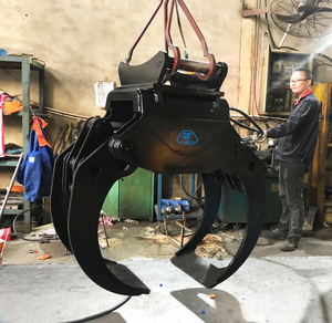 Meilleures ventes : <span class=keywords><strong>Grappin</strong></span> hydraulique rotatif durable, fiable, stable, de conception ingénieuse et de précision, pour une préhension maîtrisée - Product Image 5