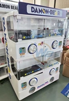 Distributeur automatique de capsules de jouets Gacha WANGERBAO à monnayeur, 4 compartiments, pour machine électrique personnalisée à brancher