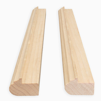 Moulures en Bois Massif de Buis, Fabrication Directe Usine, Personnalisées pour Cadres de Porte, Plinthes, Corniches et Cadres Photo