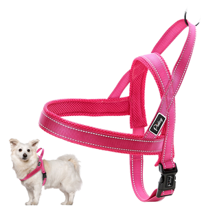 New <strong>Design</strong> Fashion Colored Dog <strong>Harness</strong> Breathable <strong>Puppy</strong> Chest Strap Simple Nylon Widened Reflective Edge Wrapping for Dogs - Product Image 2