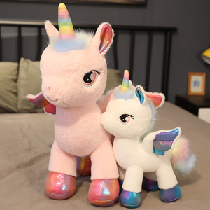 Kinqee unicorni personalizzati e arcobaleni giocattoli di peluche per regalo <span class=keywords><strong>cartone</strong></span> <span class=keywords><strong>animato</strong></span> unicorni e arcobaleni giocattolo di peluche - Product Image 5