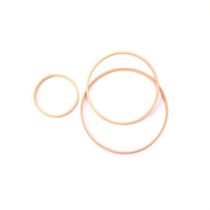 Anello in bambù Ilan 15 cm per artigianato e decorazione, 6 pezzi - Product Image 2