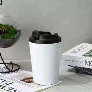 Wholesale Vacuum Insulated Stainless Steel Water BPA-Free Portable Mini Tumbler 12oz Coffee <b>Cup</b> <b>Lid</b> 6-12 Hours Thermal - Product Image 4