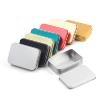 Étui à crayons rectangulaire en fer blanc XINRUI XR-466 avec couvercle supérieur et inférieur, idéal pour les cadeaux, fabriqué en Chine, diverses tailles, en stock