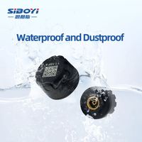 Motorcycle Bluetooth TPMS Tire Pressure Monitoring System External Sensors APP Display High Low Pressure Temperature Alarm IP67