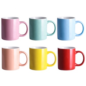 Vente en gros Cadeau promotionnel Tablewarwe Klein Tasse en céramique en porcelaine bleue Tasse à café avec support pour café ou cadeaux - Product Image 2