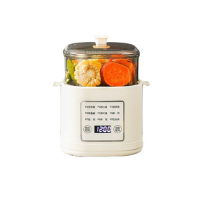 Multifunctional Egg Cooker 800 W 1-Layer <b>Electric</b> <b>Steamer</b> With Timer For Home Breakfast Cooking - Product Image 1