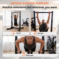 Tour de musculation pliable et portable RS pour la maison – Équipement de fitness multifonctionnel en acier durable avec station de dips et barre de traction pour tractions à domicile