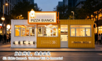 Oferta Especial: Contenedor Doble de 30 pies para Tienda de Pollo Frito, Directo de Fábrica, Listo para Enviar con Almacén para Negocios de Restaurantes