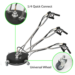 20-дюймовая роторная насадка для мойки высокого давления 4000 фунтов на кв. дюйм, поворотная, ручная, для очистки бетонных поверхностей - Product Image 3