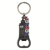 Porte-clés Garde Royale de Londres, Grande-Ben, emblème du Royaume-Uni, porte-clés en métal émaillé, souvenir britannique