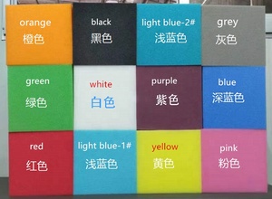 Woxin nuevo estilo colorido cojín a prueba de golpes cubos de seguridad de espuma para trampolín gimnasia bloques de espuma - Product Image 3