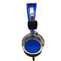 Casque filaire supra-auriculaire réglable et extensible, avec grands coussinets doux, pour PC, ordinateur portable, jeux, bureau et vidéoconférence