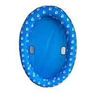 Flotteur pour animaux de compagnie avec housse en tissu, flotteur gonflable, flotteur pour chien, fournitures aquatiques pour animaux de compagnie