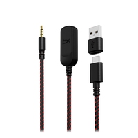 Audífonos para Juegos Hyper X Cloud 3 III Over-Ear, Controlador Dinámico, Sonido Envolvente HiFi 7.1, Cancelación Activa de Ruido, Resistentes al Agua IPX-3