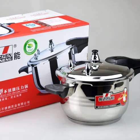 Энергосберегающая кастрюля для быстрого приготовления пищи SUS304 с 3 литрами кастрюля для приготовления пищи из нержавеющей стали, сделано в Китае