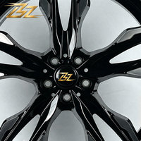 Jantes de voiture en alliage d'aluminium monobloc forgées directement par le fabricant BZ, 17, 18, 19 pouces, 5x112 pour BMW X 3 4 5 6 7 Series