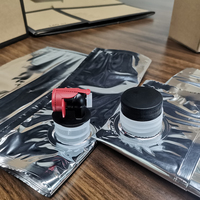 Kunden spezifisch bedruckter Einweg-Getränkes erver Kraft papier griff Kaffee-Go-Box-Behälter zum Mitnehmen Verwendung für Bier-Whisky-Karton