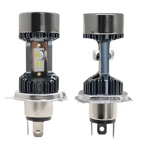 H4 BA20D ไฟหน้ารถจักรยานยนต์ LED พร้อมชิป LED แบบ COB 12V/24V ไฟฟ้าสามกรงเล็บในตัวแสงสีฟ้าอุณหภูมิสี 6000K - Product Image 6