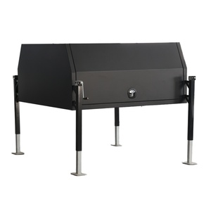 HERUI China Brand 3.0mm Thick Aluminum Ute Canopy Tray Waterproof Dog <b>Box</b> <b>Tool</b> <b>Box</b> Whale Tail/T-<b>Lock</b> Customizable Size for - Product Image 1