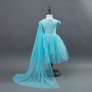 2020 fashion sequined sleeveless girls <span class=keywords><strong>Frozen</strong></span> dress for kids party - Product Image 3
