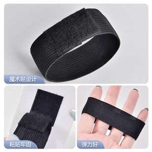 Outil de fixation rapide pour extensions de cils avec velcro et échelle, en acrylique, réutilisable - Product Image 1