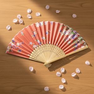 Abanico de Mano Plegable de Bambú Portátil Promocional al por Mayor, Abanico de Madera Personalizado para Regalo o Souvenir Artesanal de Bambú - Product Image 3