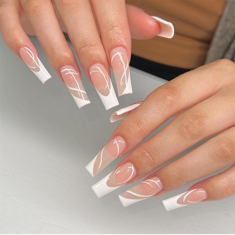 ฝนตกปรอยๆลายสีขาว BZ1145