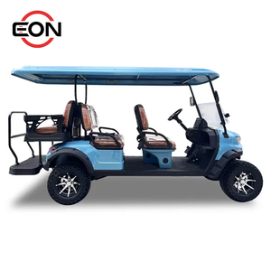 יוקרה 6-seater 48v חשמלי מחוץ לכביש buggy 48v חשמלי עגלת גולף עבור ציד - Product Image 2