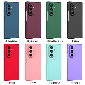 Funda Protectora para Teléfono de Diseño de Lujo, Rígida, Mate, Protección de 360 Grados, Antigolpes, Antihuellas, para Modelos <span class=keywords><strong>Z</strong></span> Fold y Flip - Product Image 6