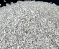Matières premières en plastique PC vierge pour extrusion et moulage par injection, granulés polymères haute résistance et haute résistance aux températures