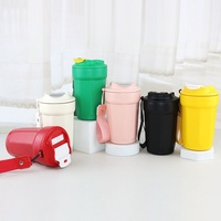 Tasse à café isotherme en acier inoxydable 316 avec sangle, portable pour l'extérieur et la voiture, cadeau promotionnel, souvenir, vente en gros, maintien thermique 6-12 heures