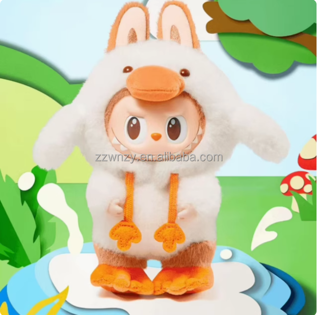 フォレストフェアリーテイル アヒル ラブブ labubu 中国 POP MART EXCLUSIVE DUCK LABUBU UNBOXING! FOREST FAIRY TALE POP MART