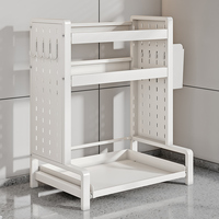 Étagère de rangement rotative pour épices de cuisine en gros, étagère de rangement pour ustensiles de cuisine, étagère de rangement pour tasses de salon à domicile