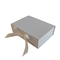 Maßgefertigte Schwarze, Rosa und Weiße Starre Magnetverschluss-Geschenkboxen Luxuriöse Faltbare Magnetbox auf Lager