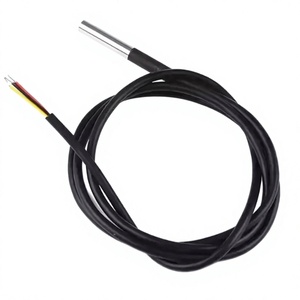Sonda de Temperatura DS18b20 de Acero Inoxidable de 5 Metros, Tipo Impermeable, Sensor de Temperatura DS18B20 con Cable Impermeable - Product Image 1