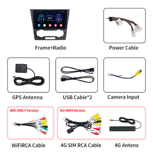 Reproductor de DVD para coche de 9 pulgadas, sistema de navegación GPS con pantalla táctil, Radio Multimedia para coche Android, compatible con Chevrolet <span class=keywords><strong>Epica</strong></span> de 2007 ~ 2012 - Product Image 2