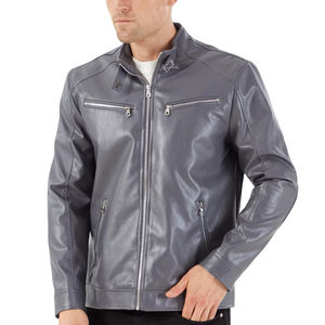 Veste pour homme, nouvelle arrivée 2025, veste en cuir de haute qualité avec fermeture éclair, logo et couleur personnalisés, vestes pour hommes - Product Image 1